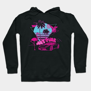 Pink Retro Aesthetic Hoodie